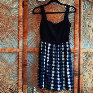Gingham Bodycon Babydoll Top